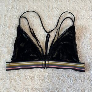 Victoria’s Secret Velvet Velour Strappy Bralette